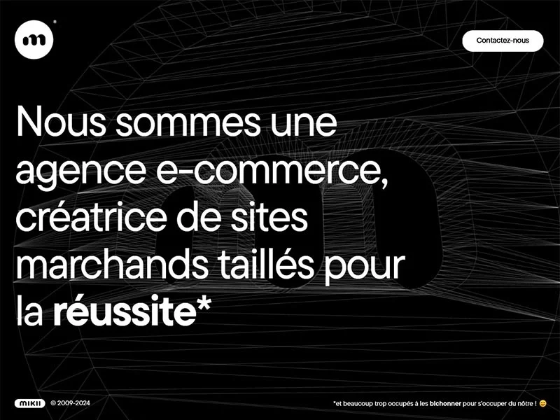 Agence web Mikii, création de site internet