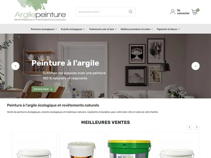 Argile Peinture, finesse et bien-être pour votre intérieure
