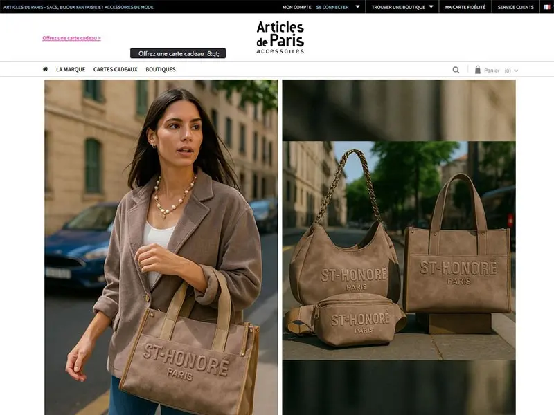 Articles de Paris, l'univers mode féminin