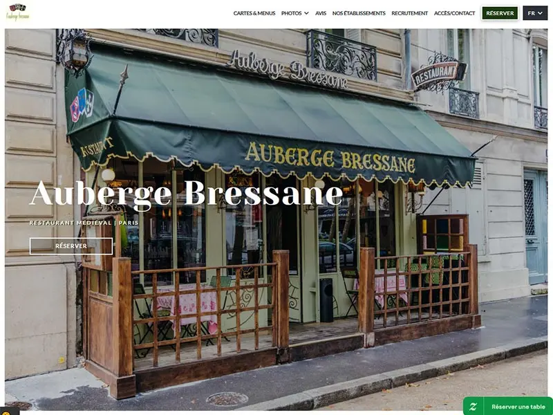 Auberge Bressane, brunch à Paris