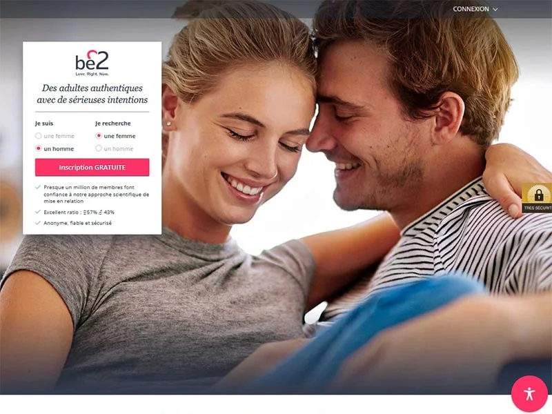 Be2, le site de rencontre pour célibataires