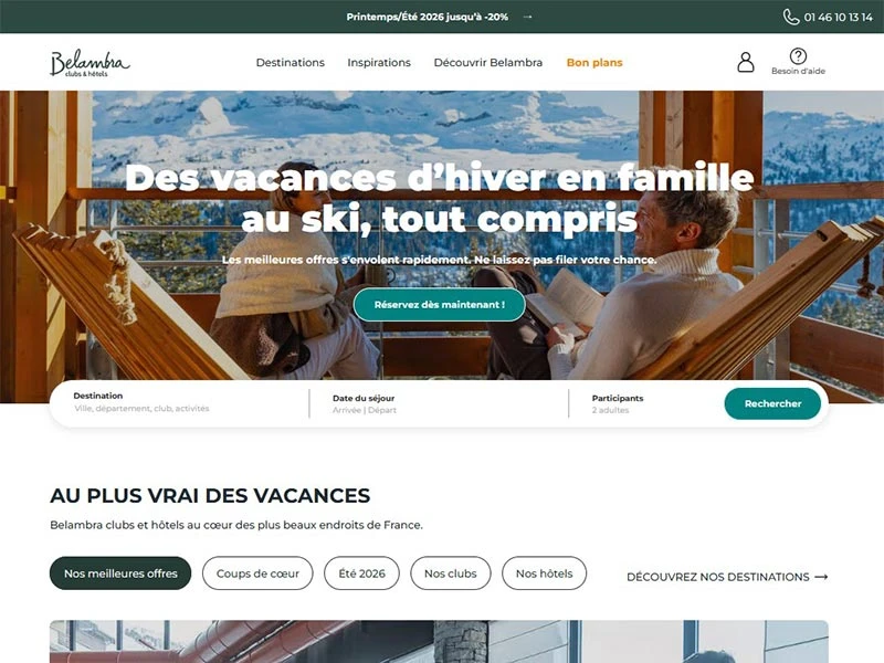 Belambra, clubs vacances pour toute la famille