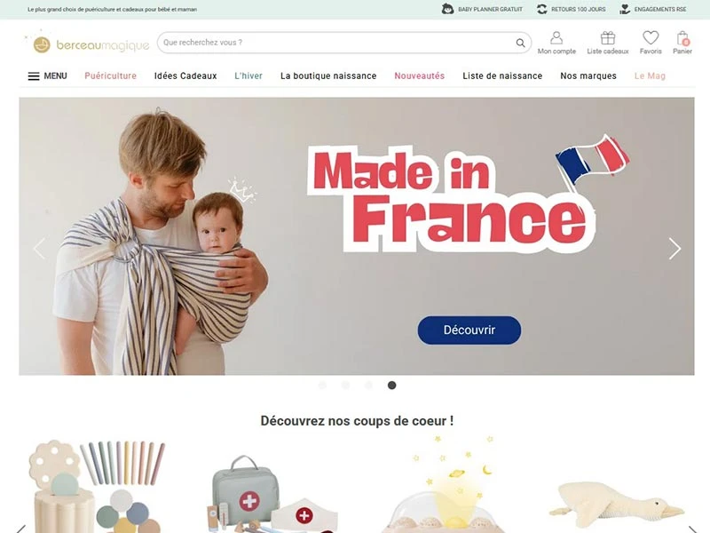 Berceau magique, le site pour bébé et mamans