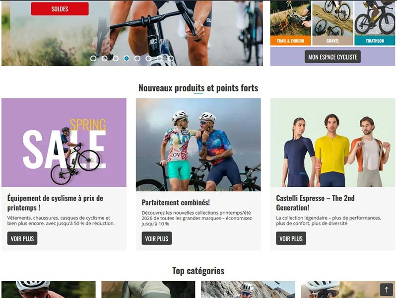Bob Shop, vêtements et accessoires cyclisme