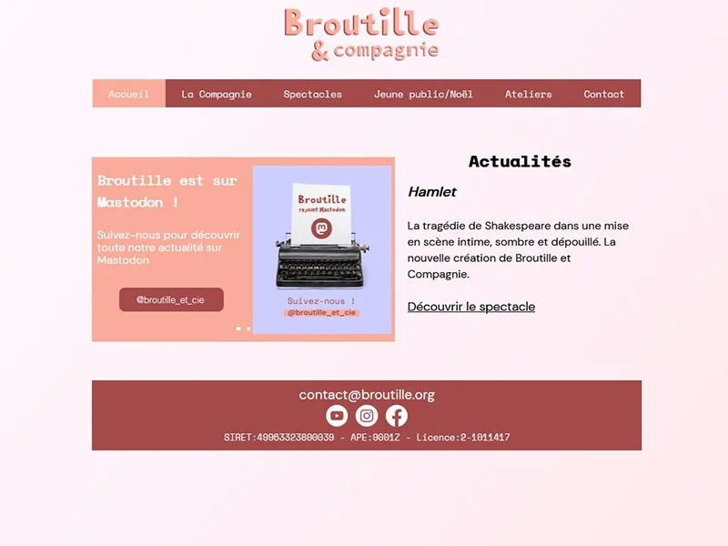 Broutille et Compagnie theatre Lyon