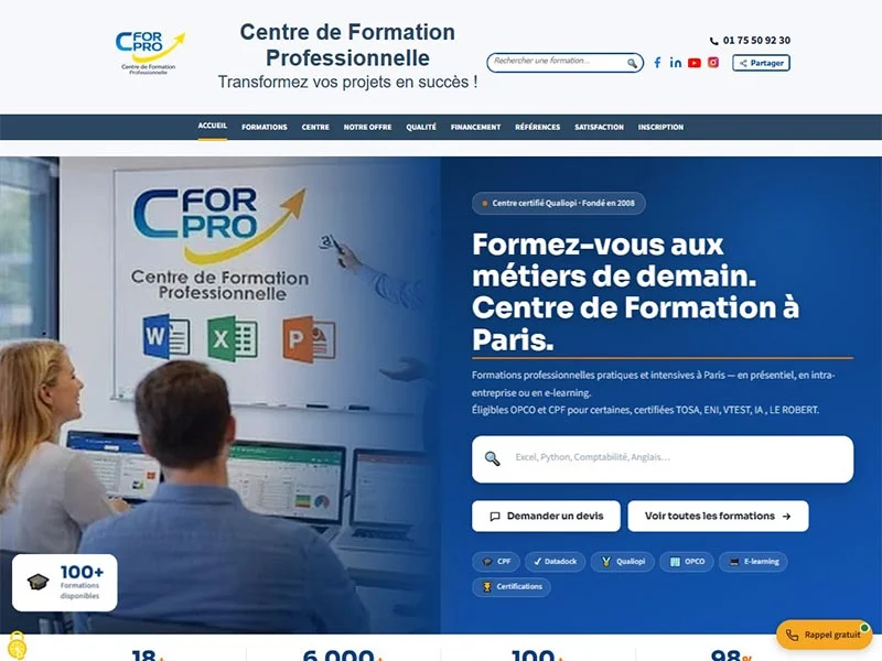 CFORPRO : Centre de formation professionnelle