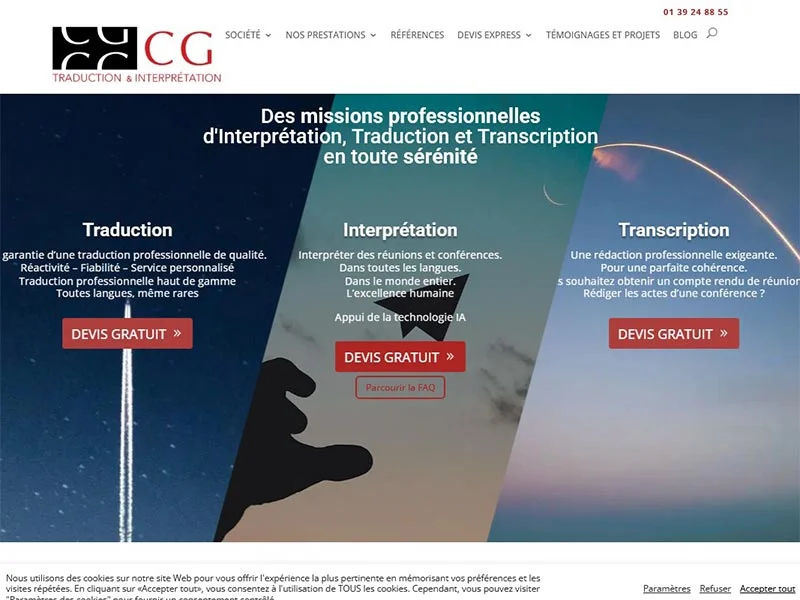 CG Traduction et Interprétation, leader de l’interprétariat