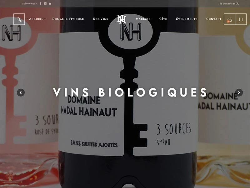 Chateau Nadal Hainaut, domaine viticole