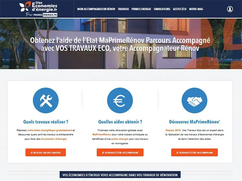 Conseil aux particuliers sur les économies d'énergie