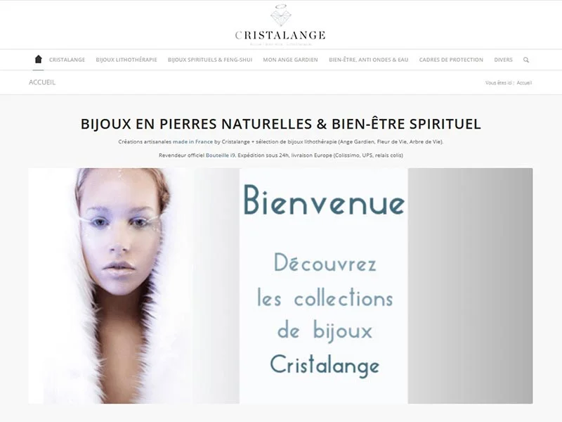 Cristalange, bijoux pierres lithothérapie
