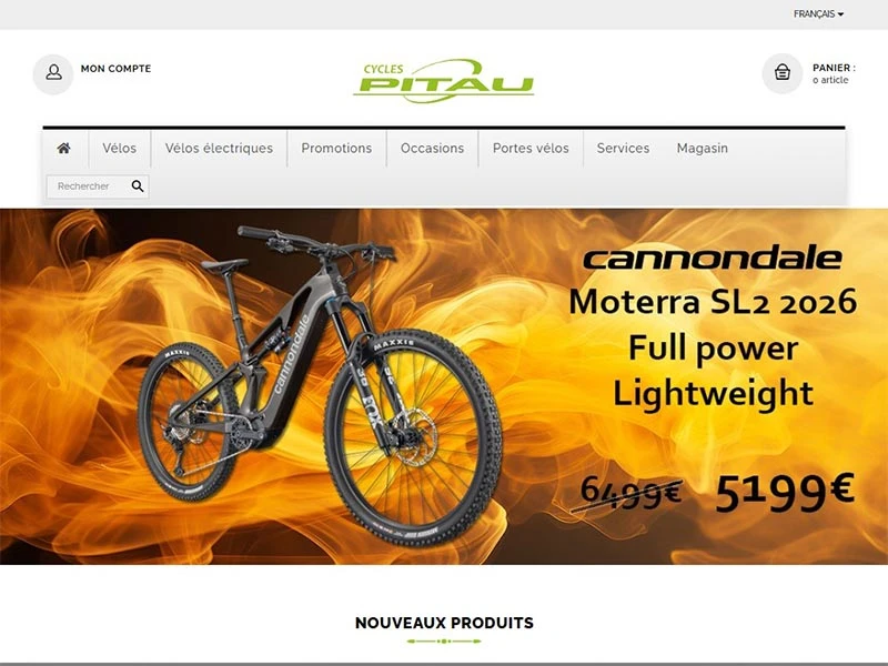 Cycles et vélos Pitau