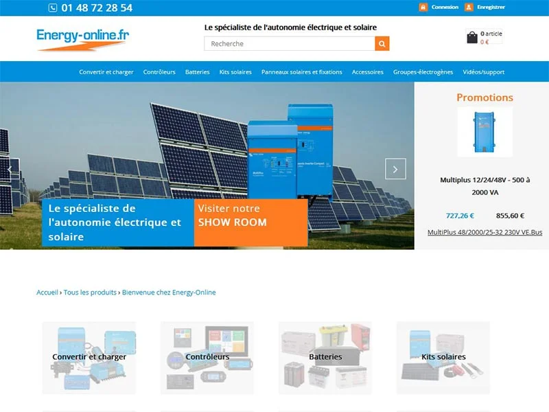 Energy-Online distributeur Victron Energy