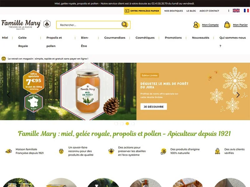 Famille Mary, miel et plantes