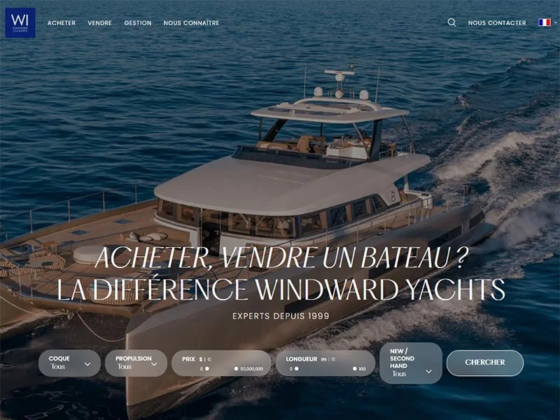 Gestion et vente de bateaux