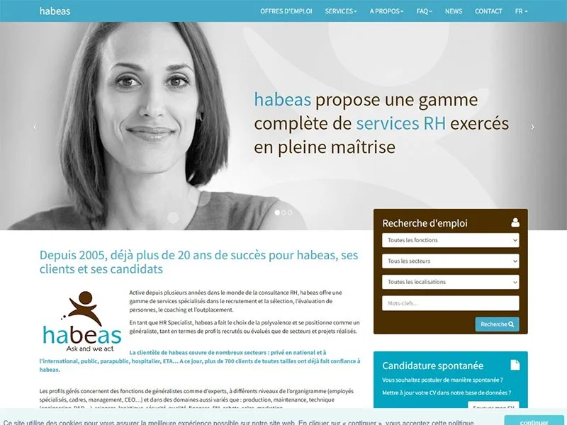 Habeas, bureau de recrutement et offre emploi