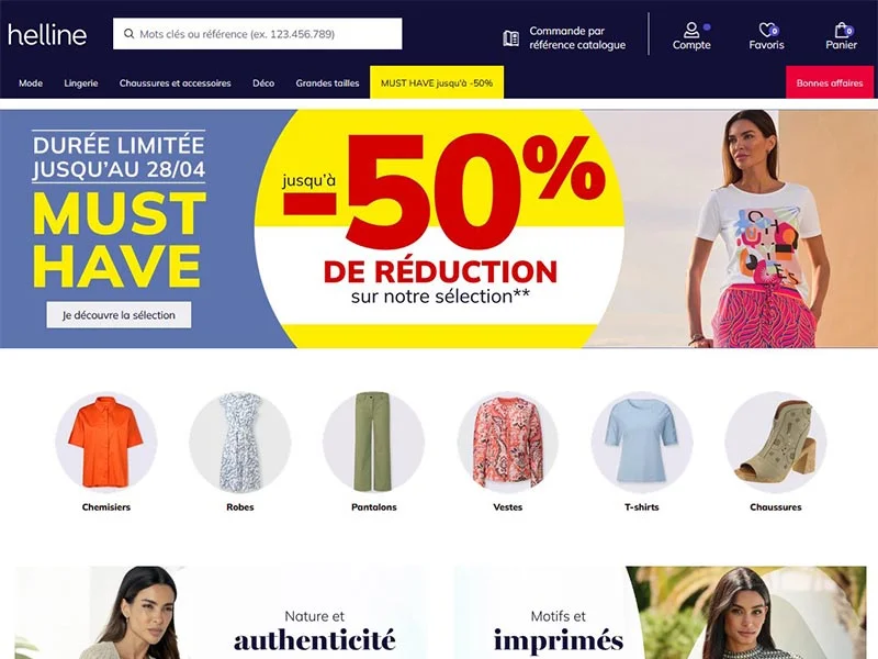 Helline, la mode pour femme chic et moderne