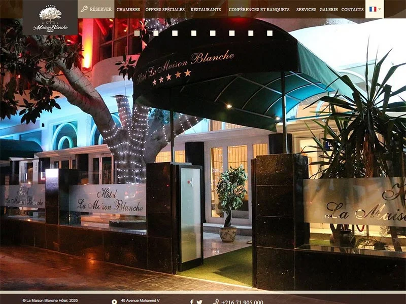 Hotel La Maison Blanche à Tunis