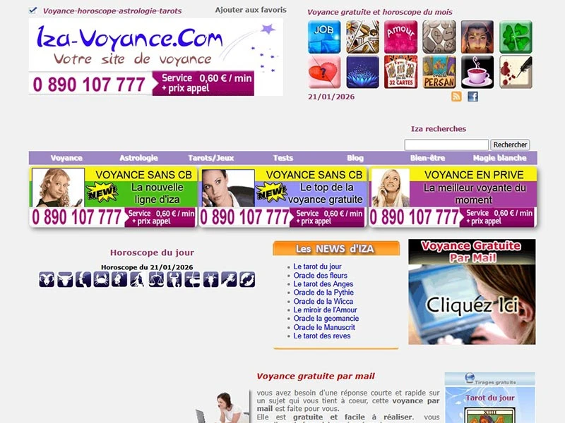 Iza voyance, votre avenir par téléphone ou par mail
