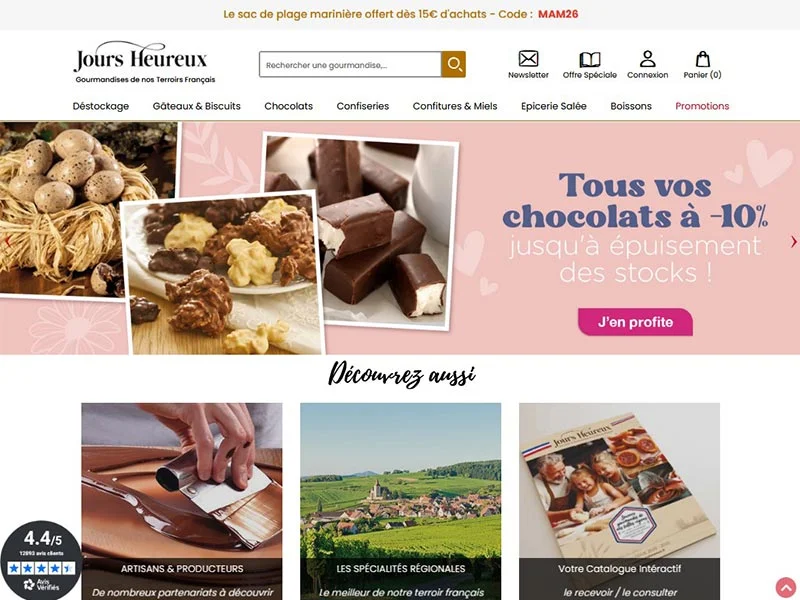 Jours Heureux, spécialités culinaires régionnales