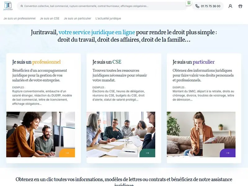 Juritravail: droit du travail, code du travail