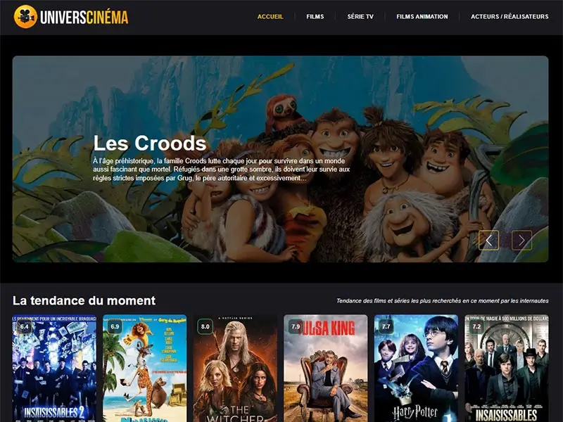 L'univers du cinéma en détail pour tous les passionnés de films et séries