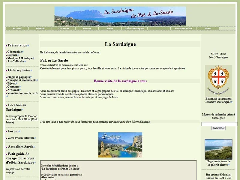 La Sardaigne de Pat. & Le-Sarde