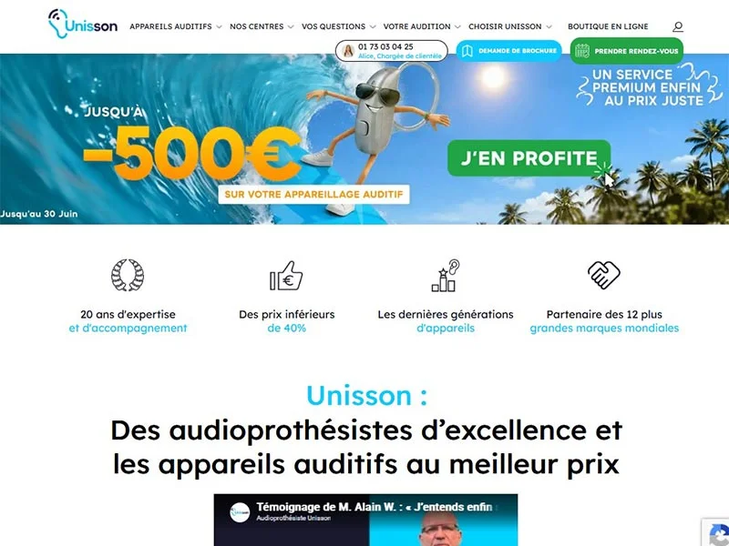 Laboratoires Unisson, pour bien choisir votre appareil auditif