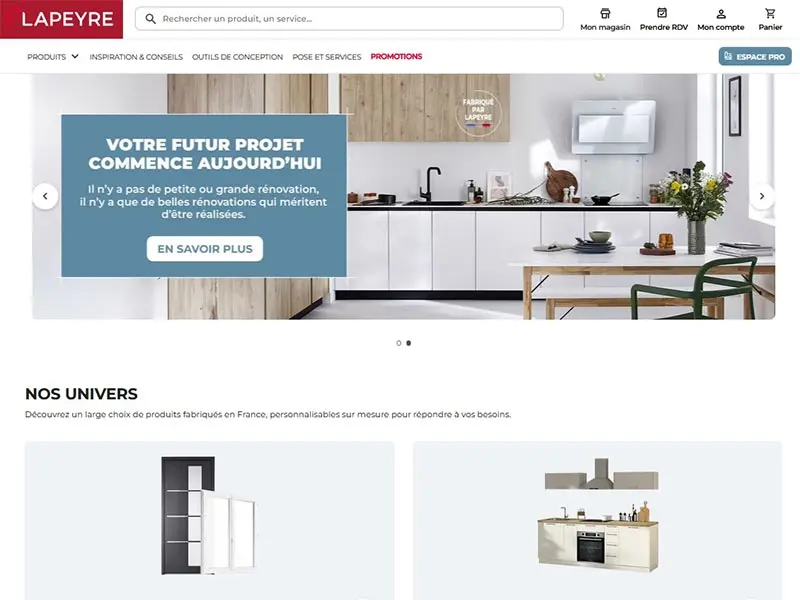 Lapeyre, tous les produits pour la maison