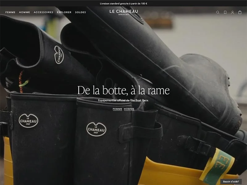 Le Chameau, bottes de qualité pour tous les usages