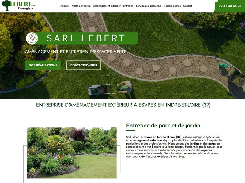 Lebert paysagiste, jardiniers paysagistes