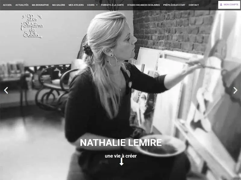 Les Jardins de Sabila, galerie d'art