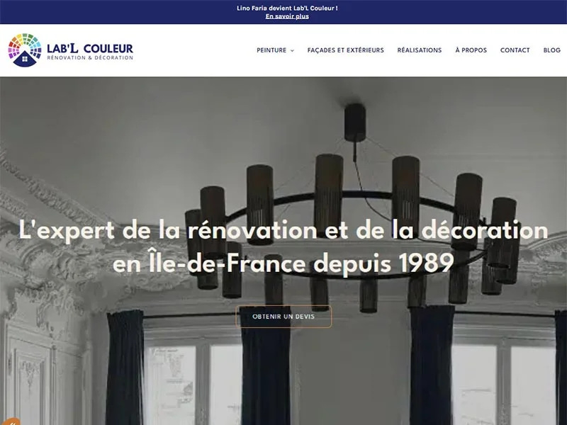 Lino Faria : Ravalement et revêtement de sols et murs