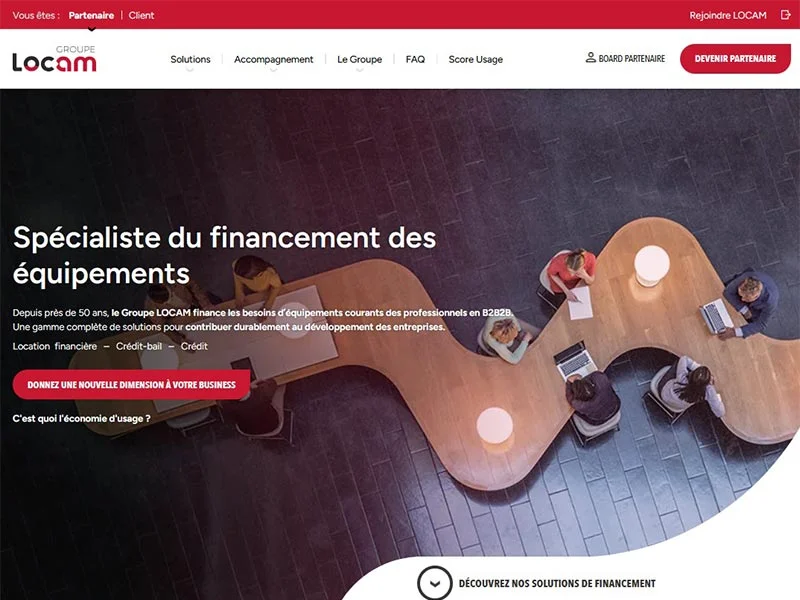 Locam, financement pour entreprise