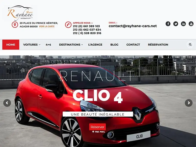 Location voiture agadir