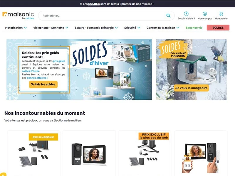 Maisonic, la maison numérique et ses accessoires