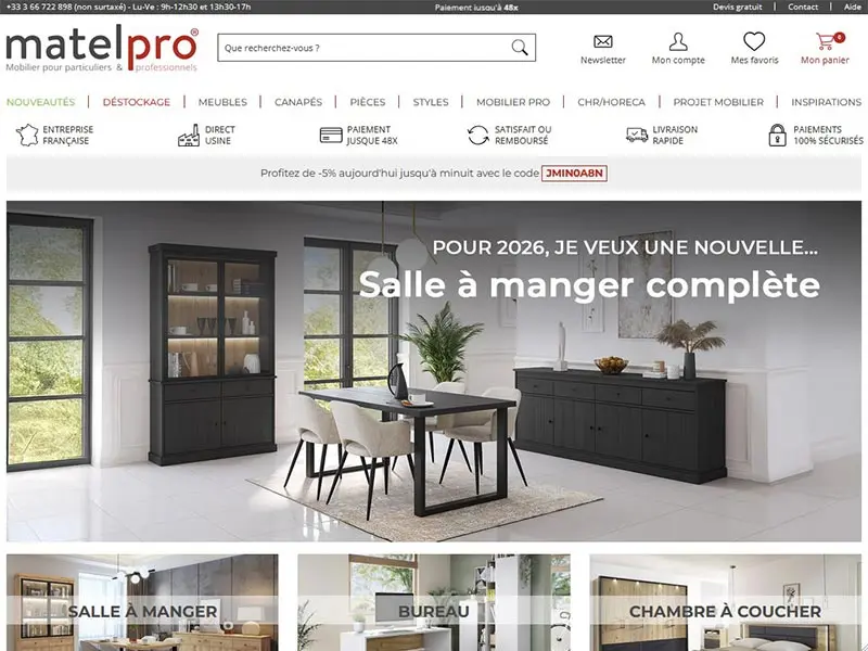 Matelpro, numero 1 de l’aménagement et du confort