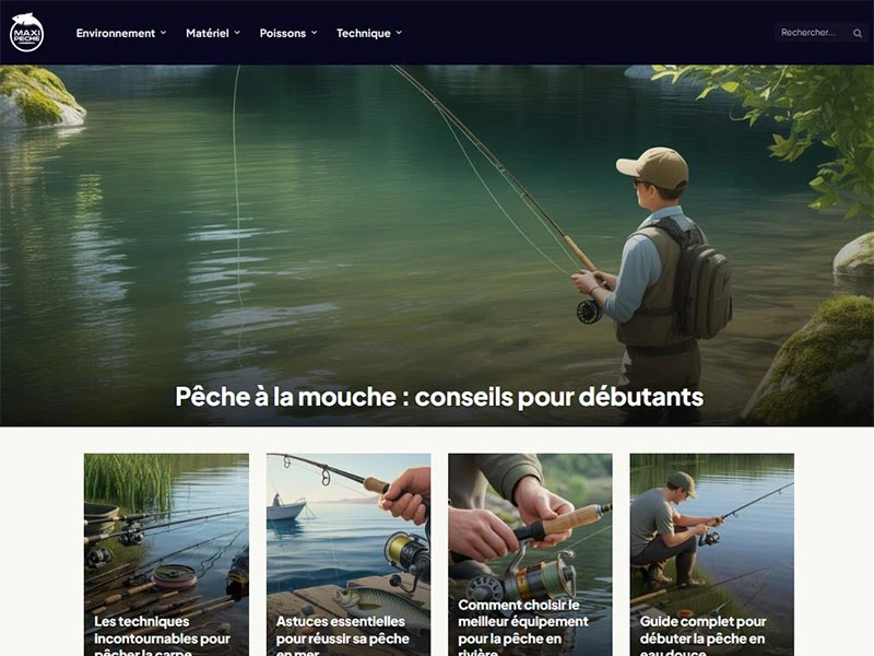 MaxiPêche - Blog techniques et matériel de pêche