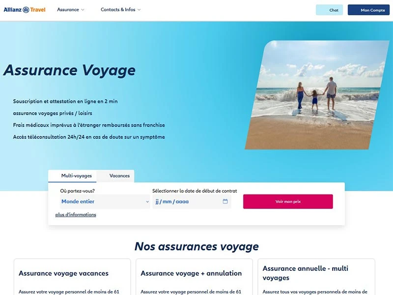 Allianz-voyage, assurance voyage