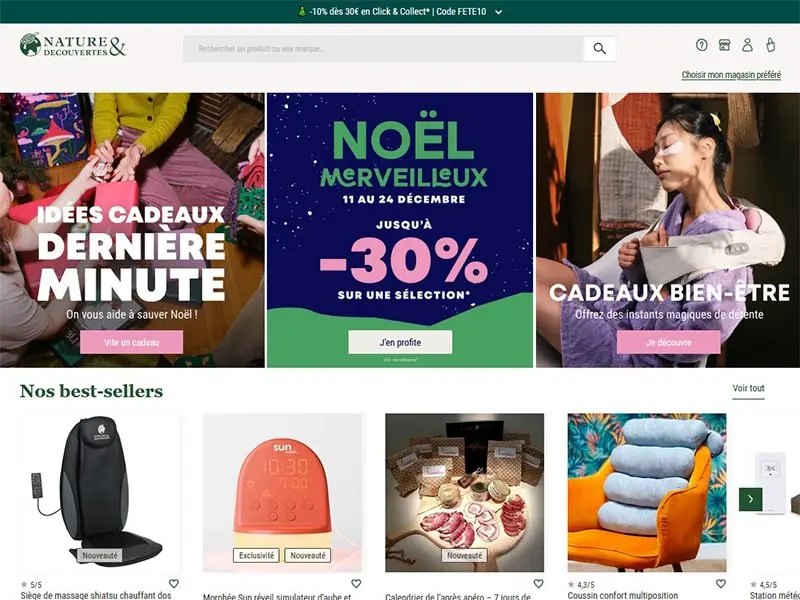 Nature et Decouvertes, être bien naturellement