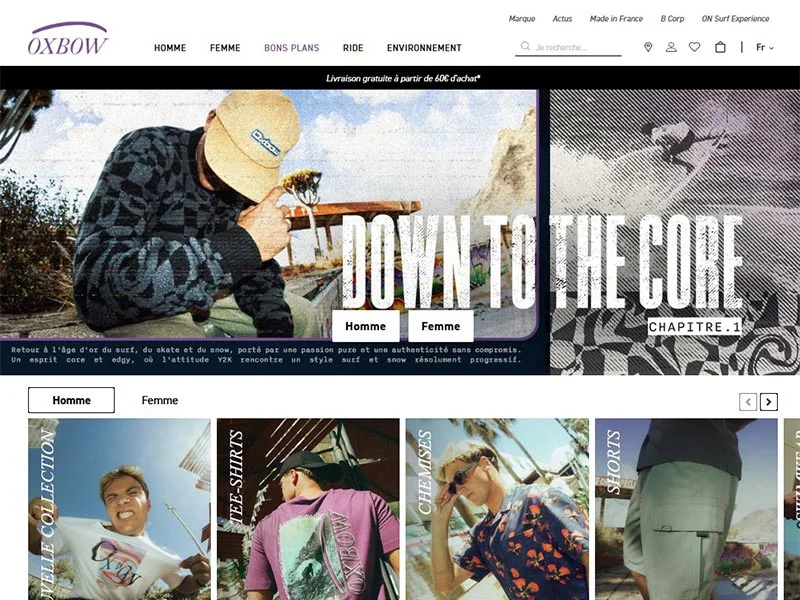 Oxbow, boutique officielle de la marque