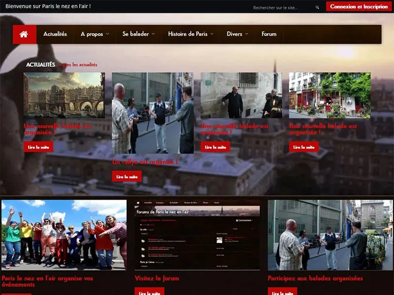 Paris, le nez en l'air