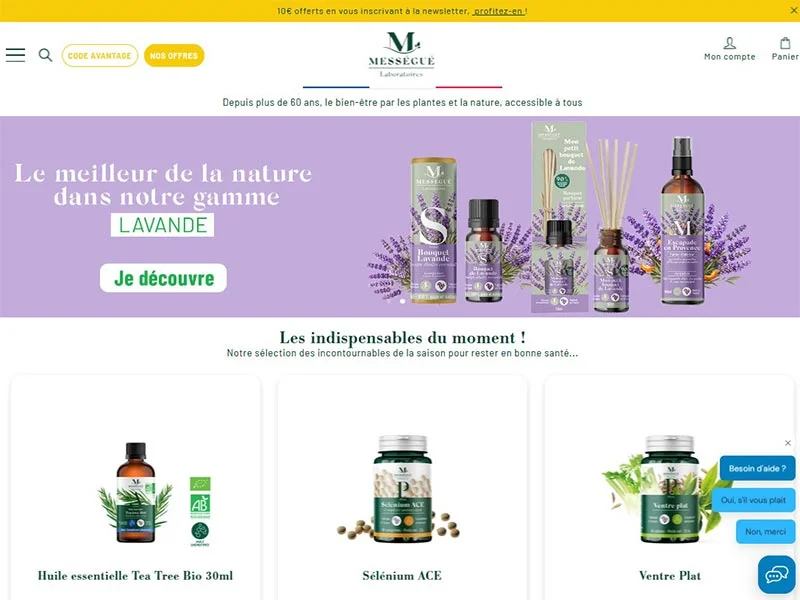Phytothérapie : Les Laboratoires Mességué
