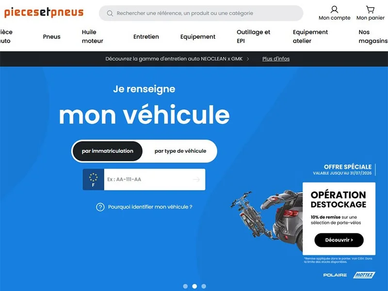 Pièces et Pneus : Pièces détachées au meilleur prix