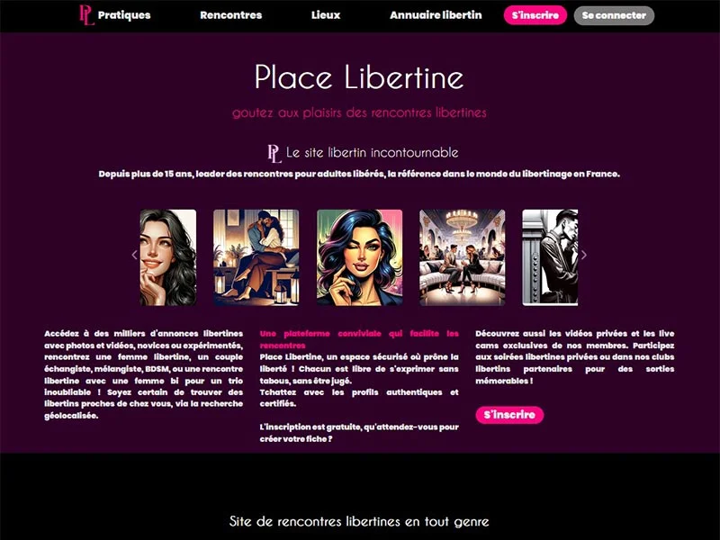Place Libertine, osez les rencontres