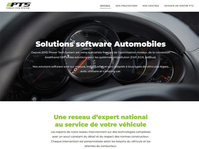Power Tech System, reprogrammation moteur
