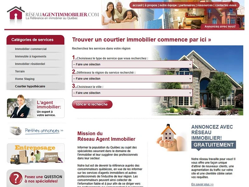 Réseau Agent Immobilier