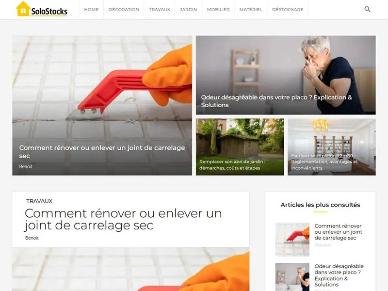 Solostocks, votre partenaire dédié à l’univers de la maison