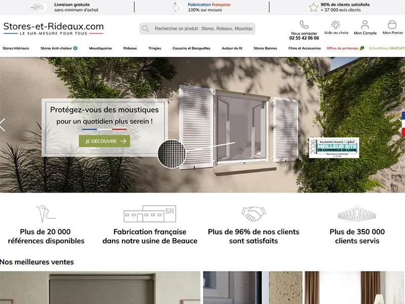 Stores & Rideaux : Du sur mesure pour la maison