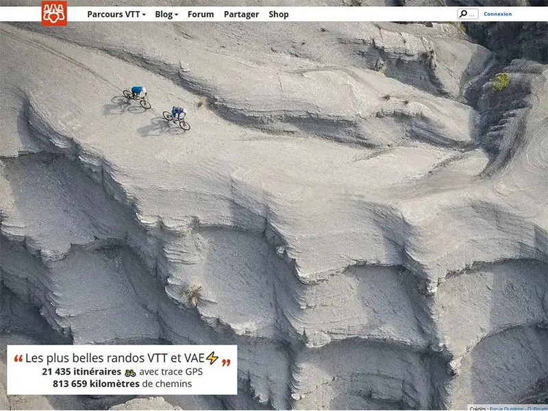 Utagawa VTT : Circuits VTT et traces GPS