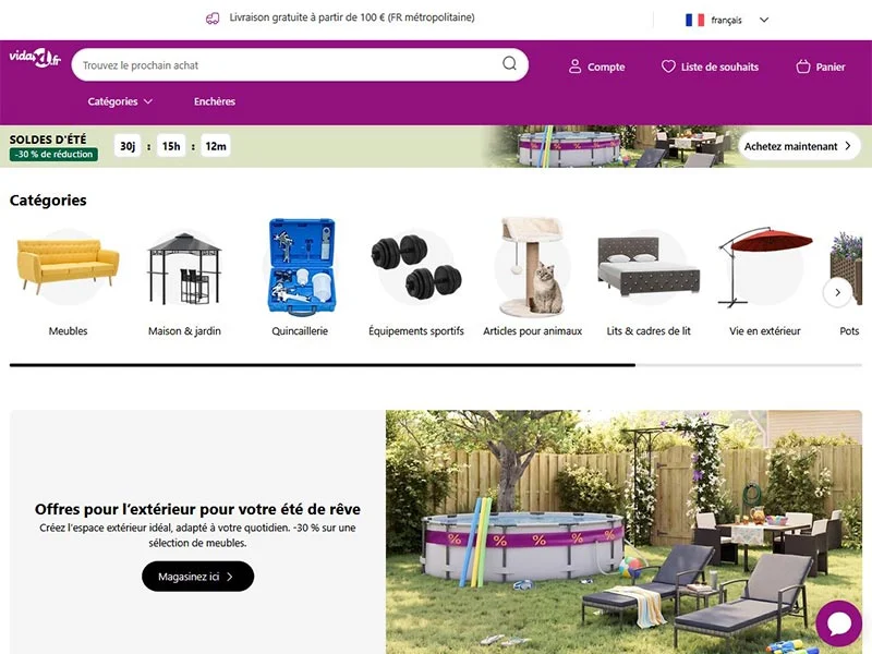 VidalXL : Dénichez tout ce que vous cherchez pour votre maison